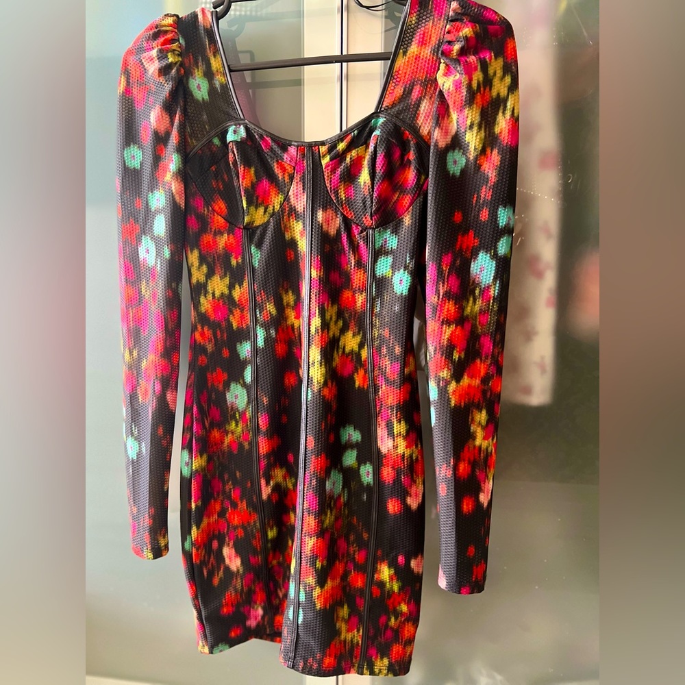 Guess long sleeve dress
